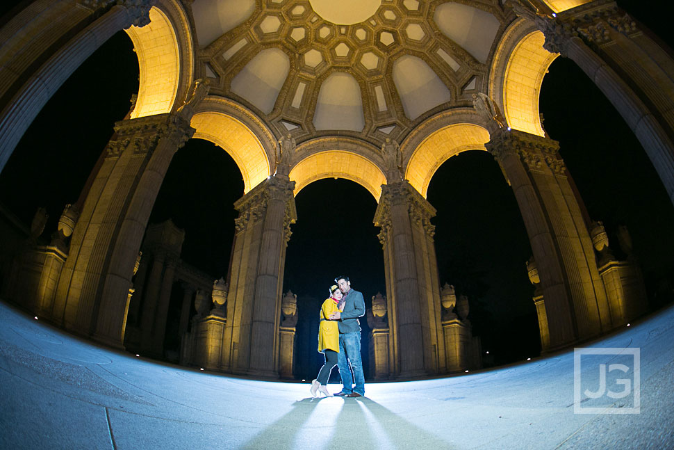 Engagement Photography Palace for Fine Arts
