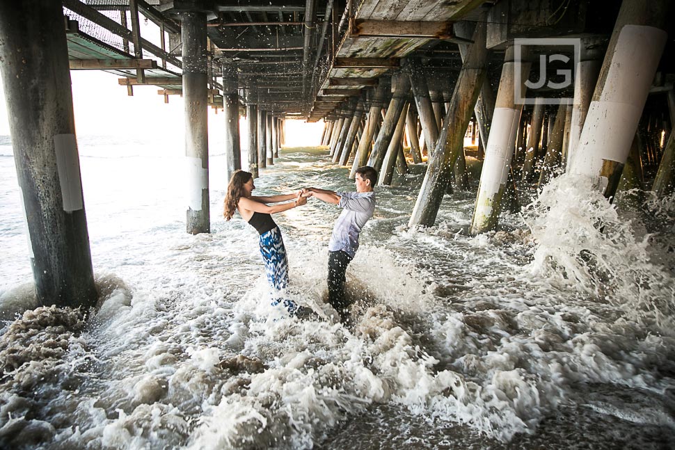 Under the Santa Monica Pier