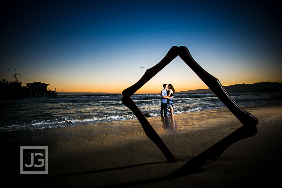 Sunset with a Picture Frame