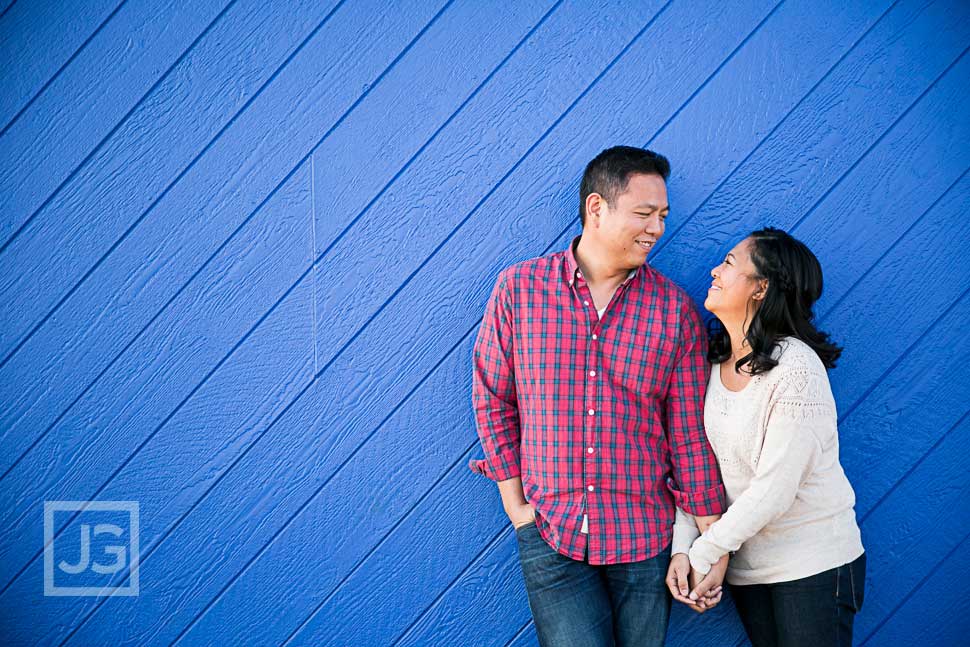 Santa Monica Pier Engagement Photography