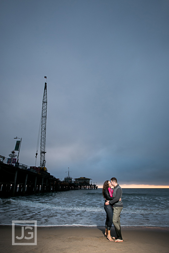 Engagement Photography Santa Monica Pier