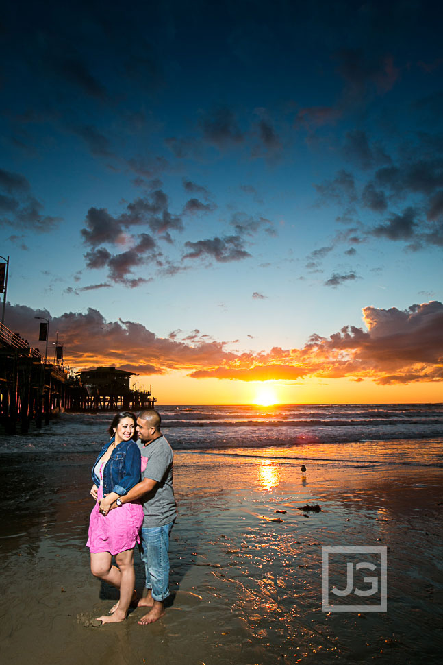 Santa Monica Engagement Photography