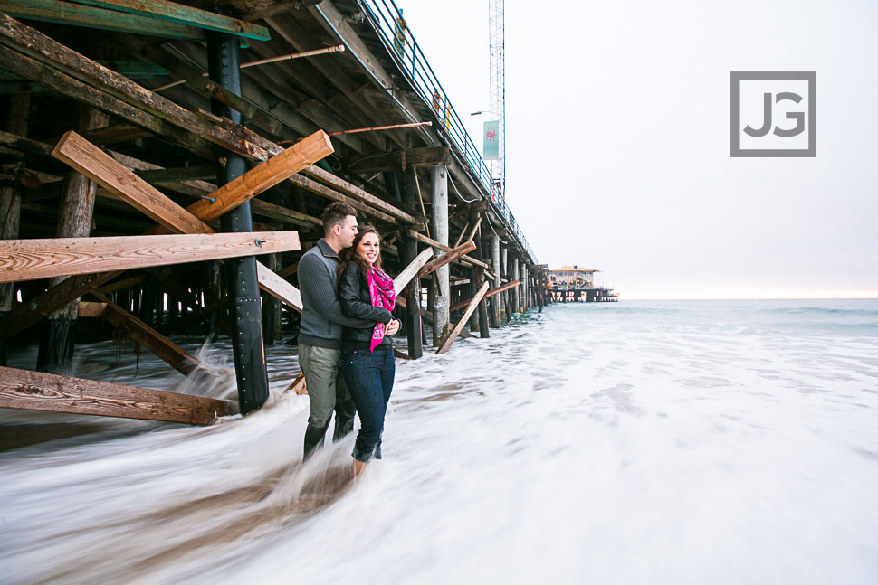 Engagement Photography Santa Monica Pier