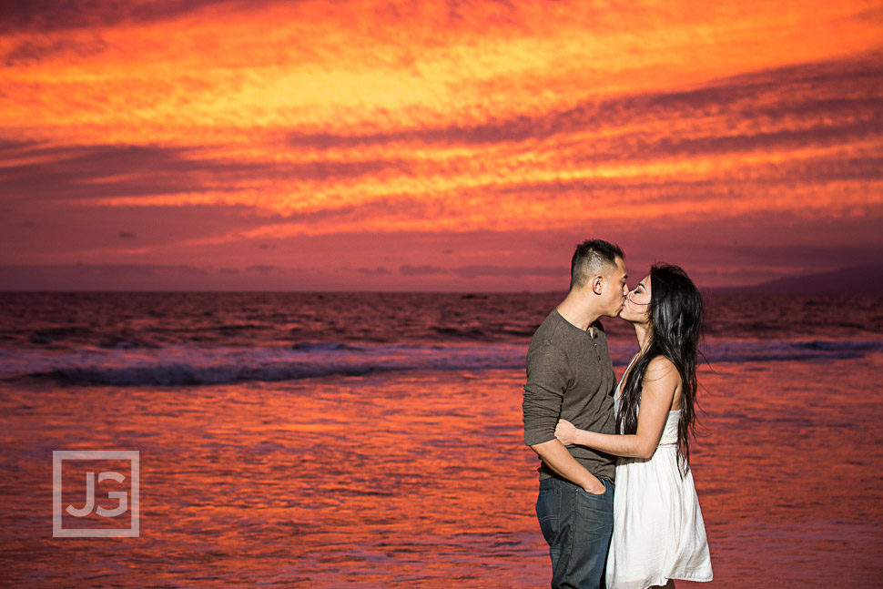 Santa Monica Engagement Photography