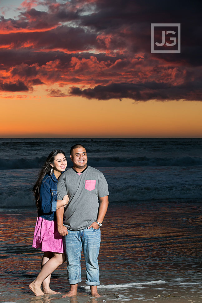 Santa Monica Engagement Photography
