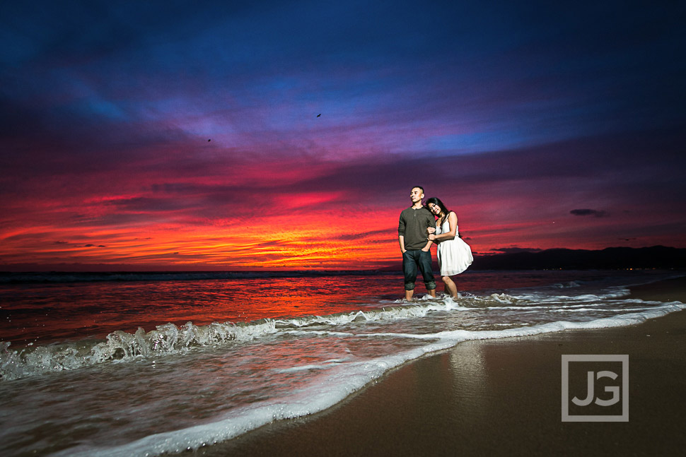 Santa Monica Engagement Photos