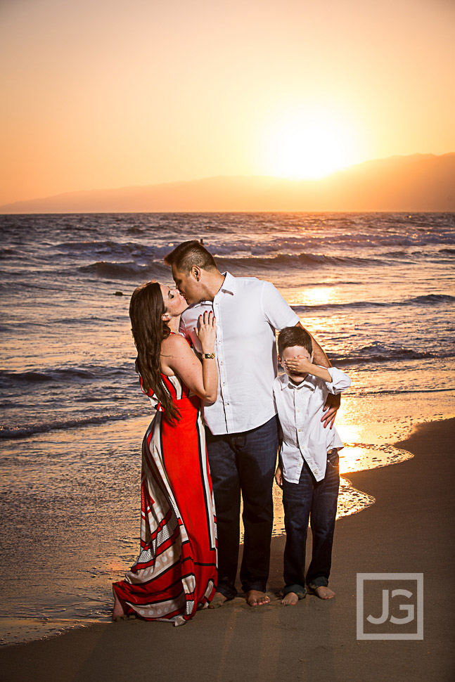 Santa Monica Beach Family Photography