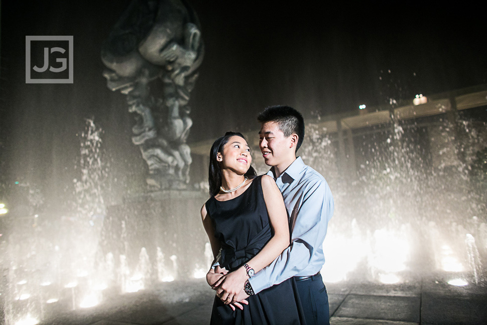 Downtown Los Angeles Engagement Photography
