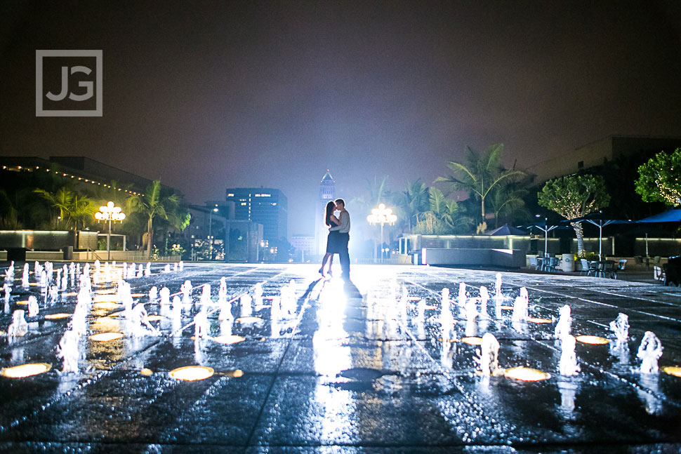 Downtown Los Angeles Engagement Photography