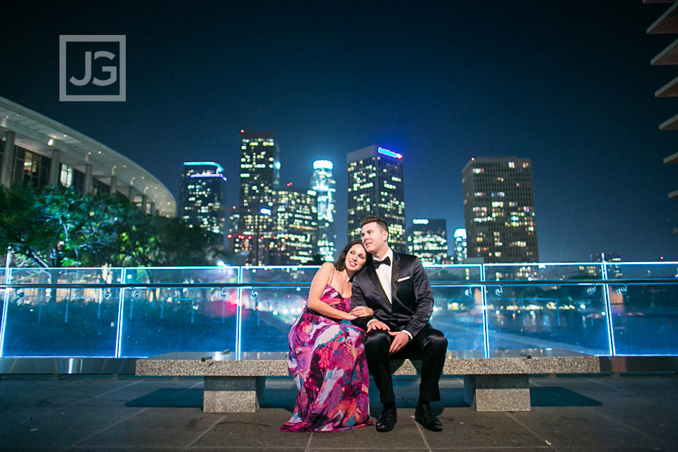 Downtown LA Engagement Photography