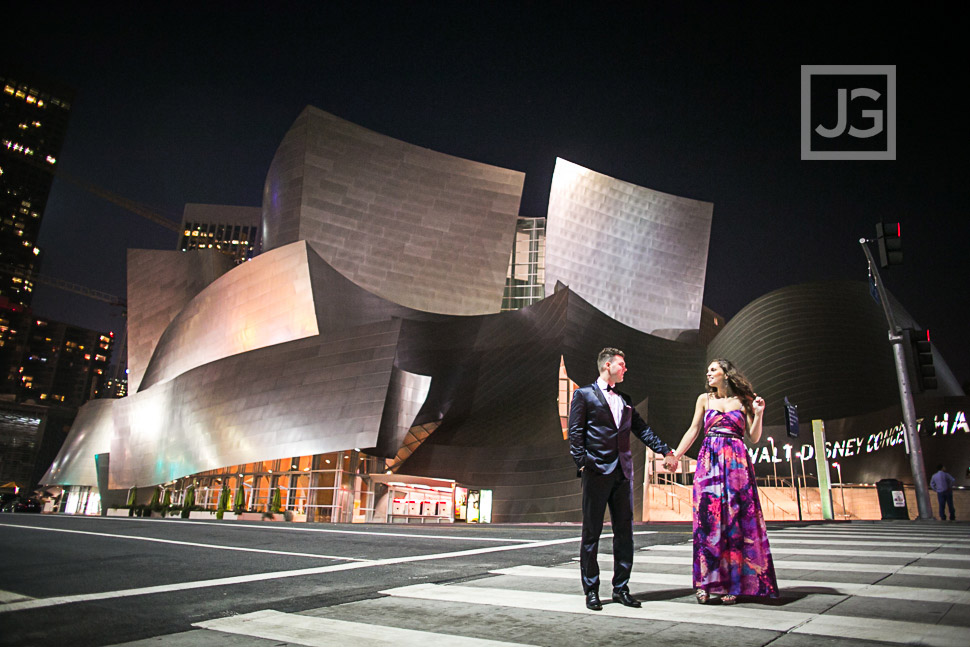 Walt Disney Concert Hall Engagement Photography