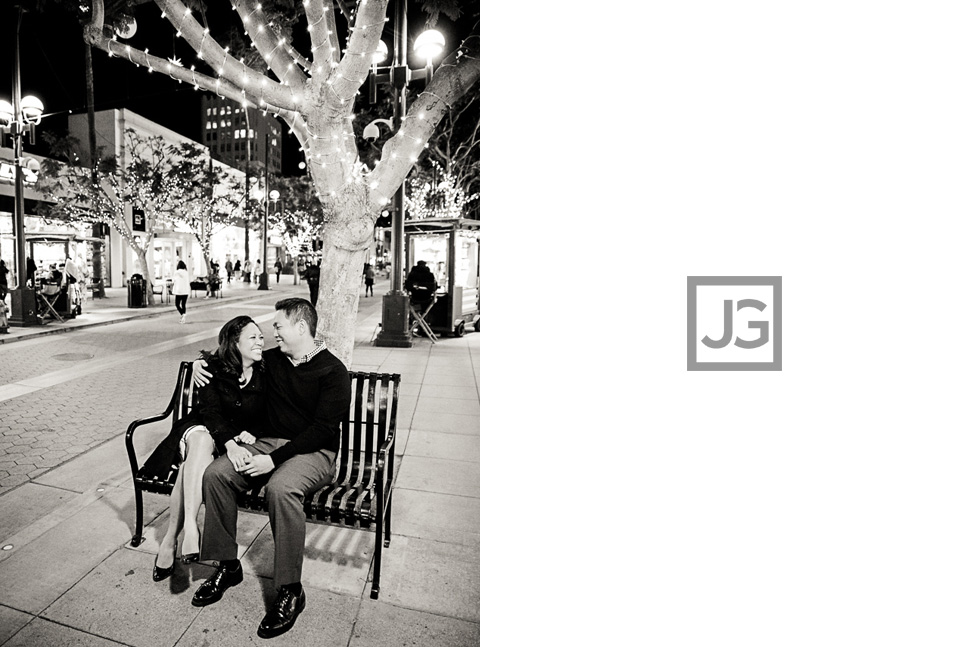 3rd Street Promenade Engagement Photos