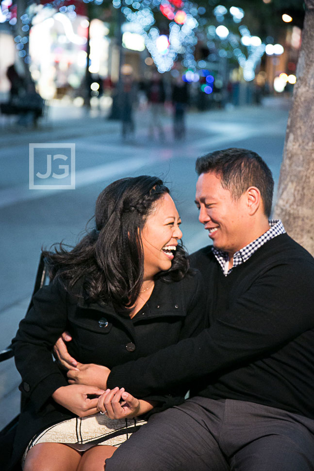 3rd Street Promenade Engagement Photos