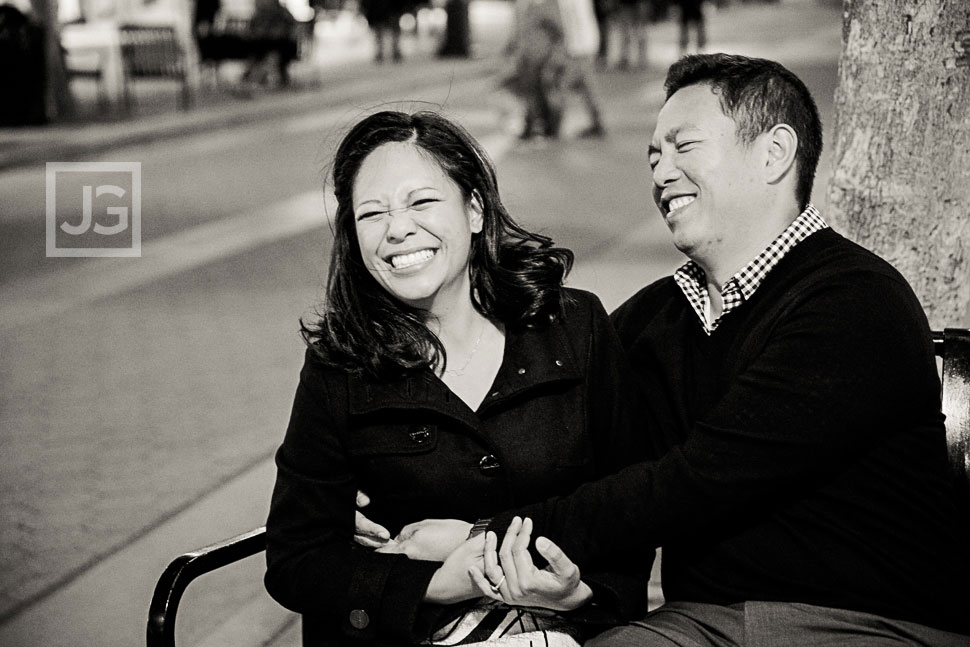 3rd Street Promenade Engagement Photos