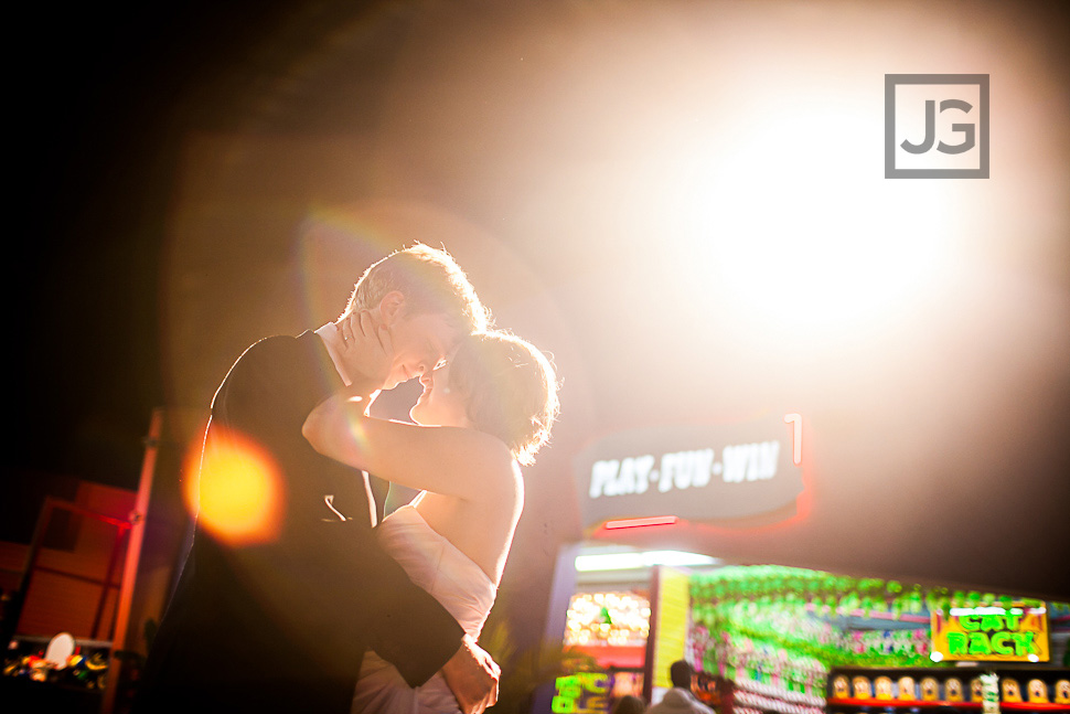 Santa Monica Pier Wedding Photos