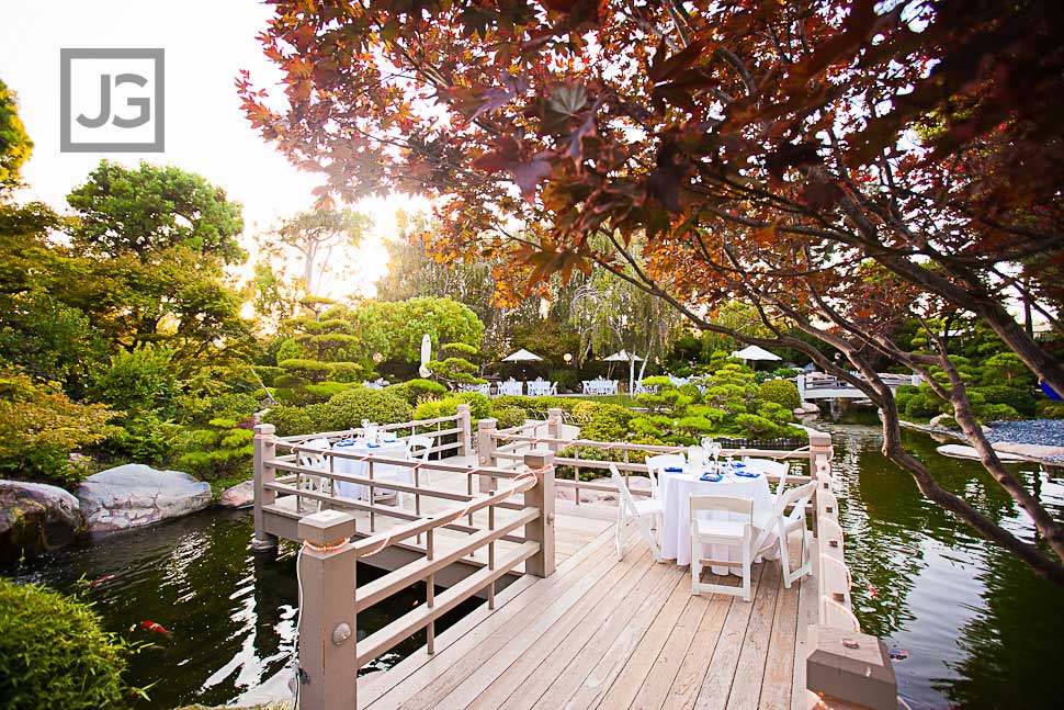 CSULB Japanese Garden Wedding Reception