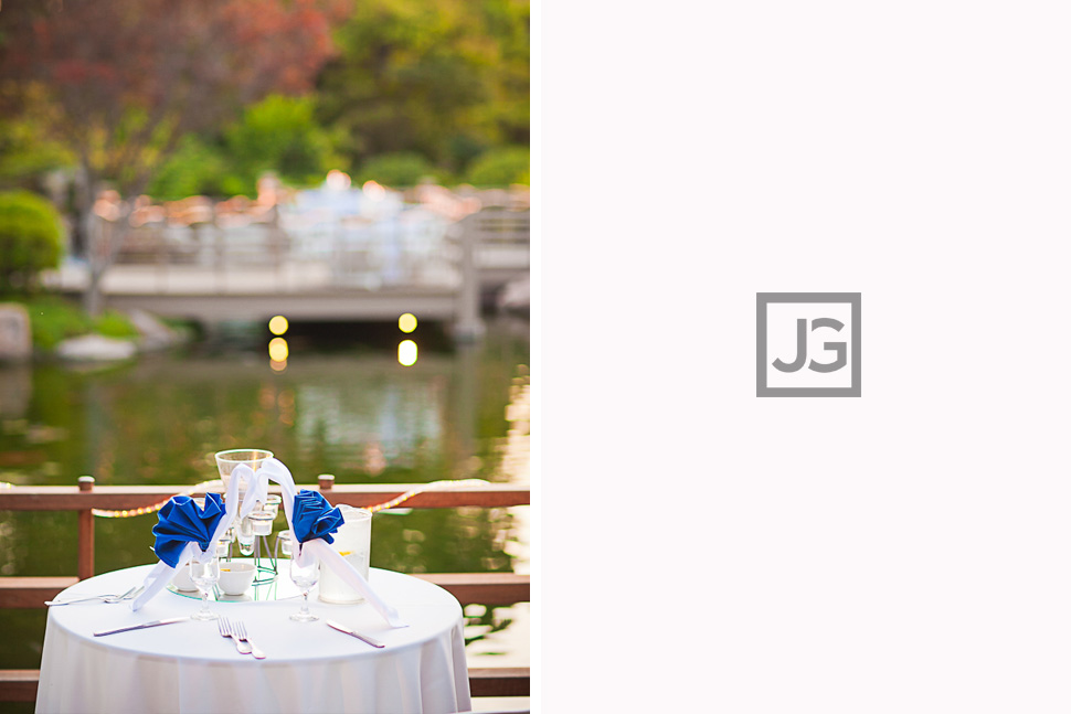 CSULB Japanese Garden Wedding Reception