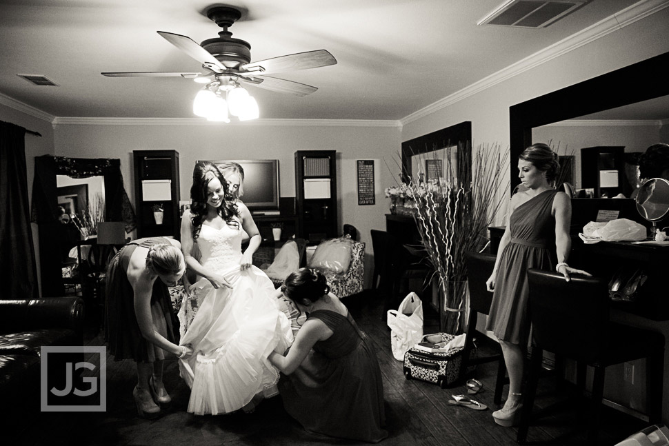 Serendipity Garden Wedding Preparation