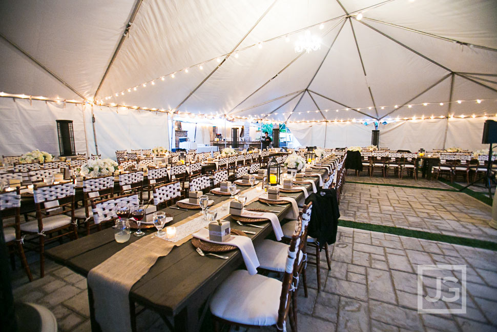 Serendipity Garden Wedding Reception Tent