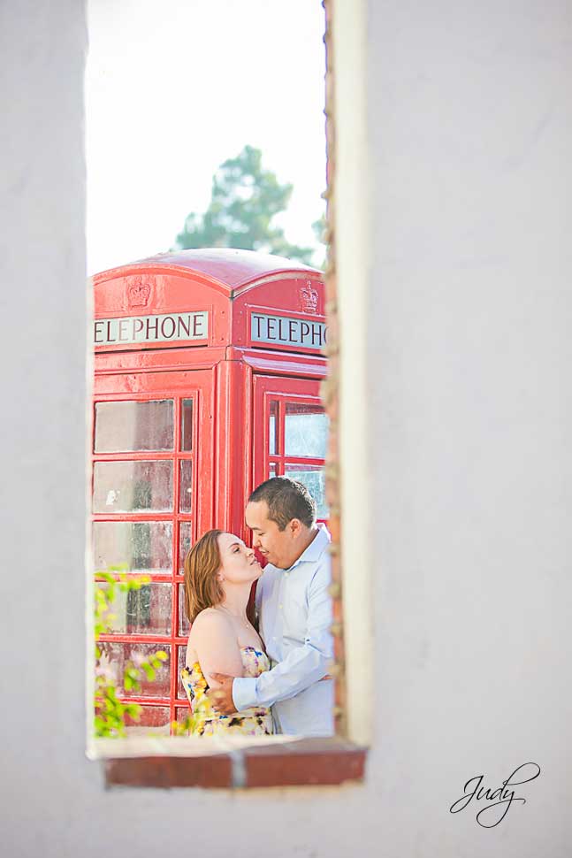 downtown Laguna Beach engagement photos