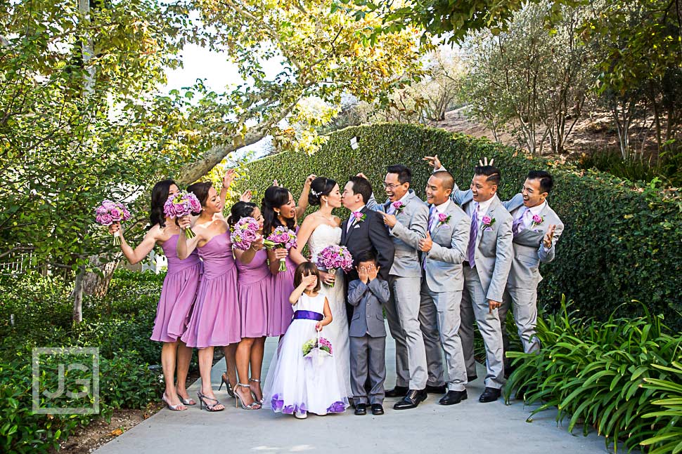 Skirball Wedding Party Photo