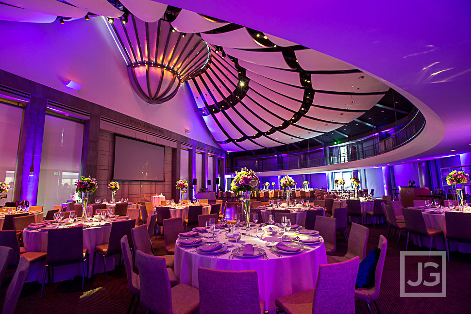 Skirball Wedding Reception Ballroom