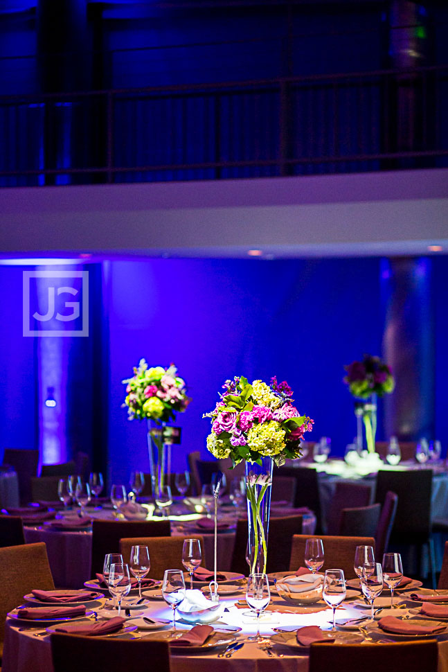 Skirball Wedding Reception Decor