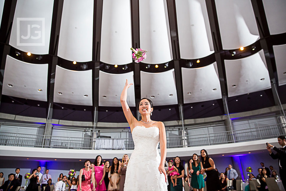 Wedding Bouquet Toss