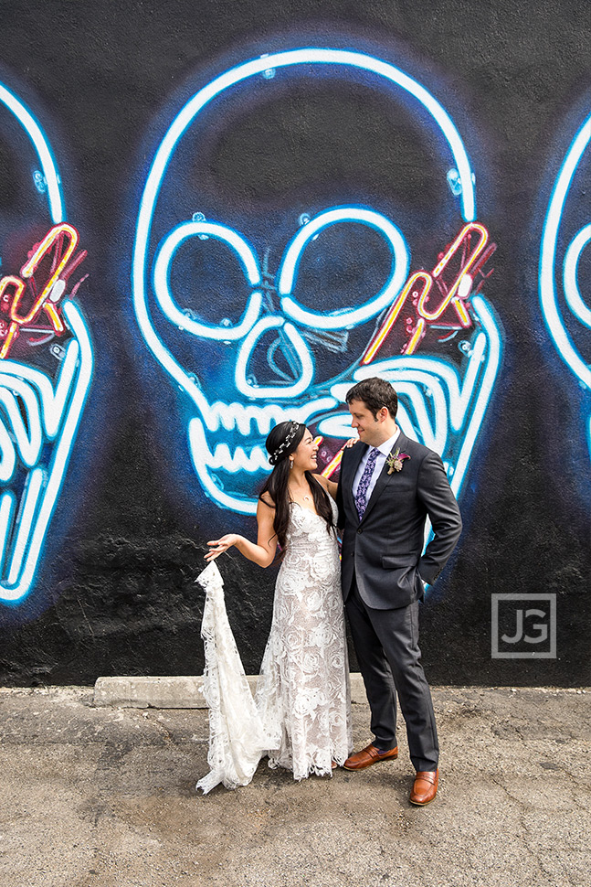 Graffiti Los Angeles Wedding Photography