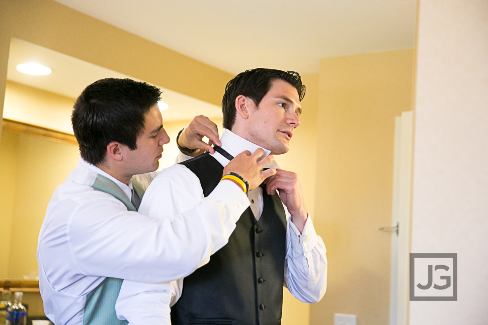 Camarillo Hampton Inn Wedding Preparation