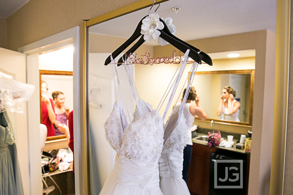 Camarillo Hampton Inn Wedding Preparation