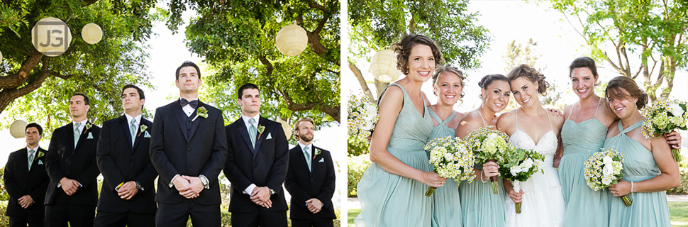 Spanish Hills Wedding Party Photos