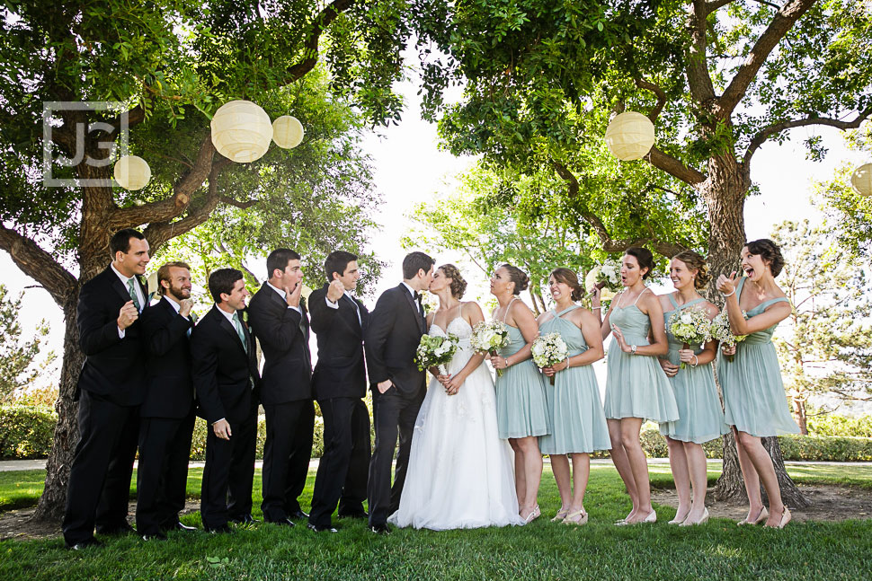 Spanish Hills Wedding Party Photos