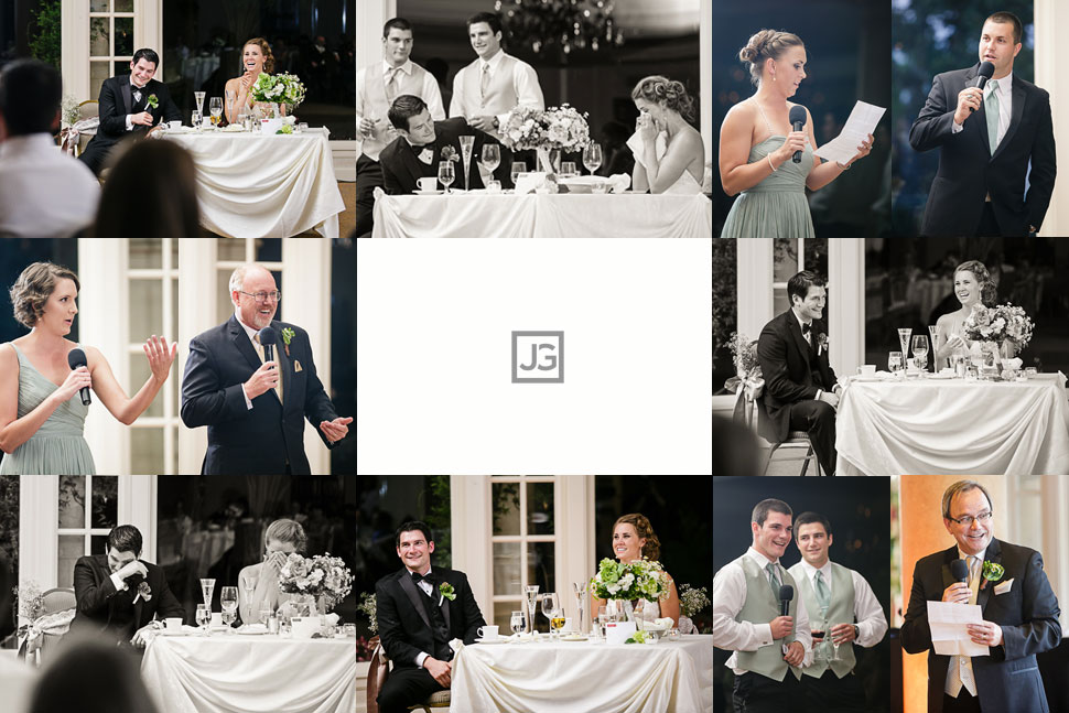 Spanish Hills Wedding Reception Speeches