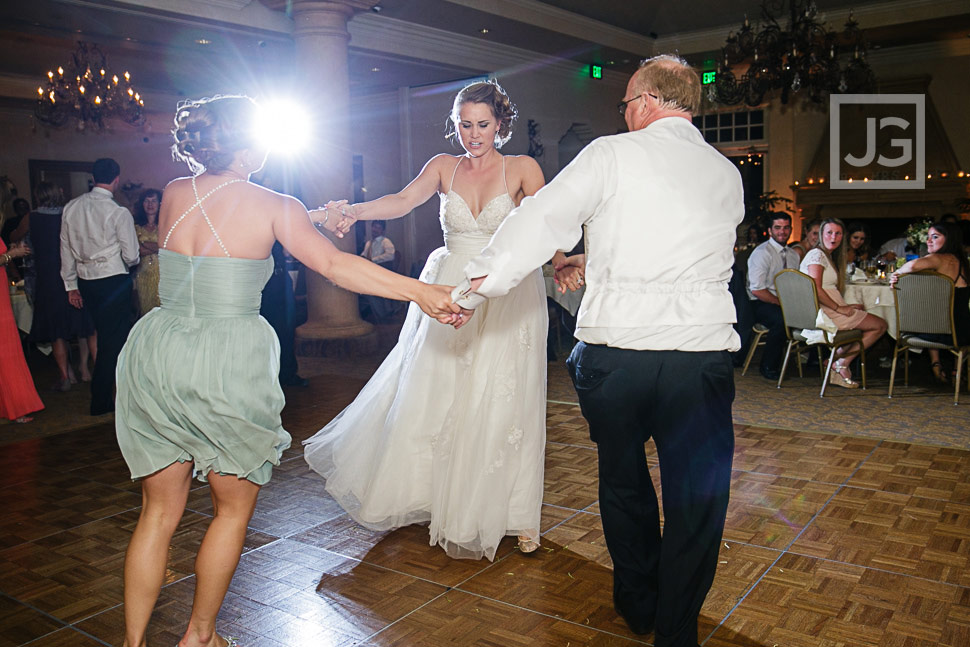 Spanish Hills Wedding Reception Dancing