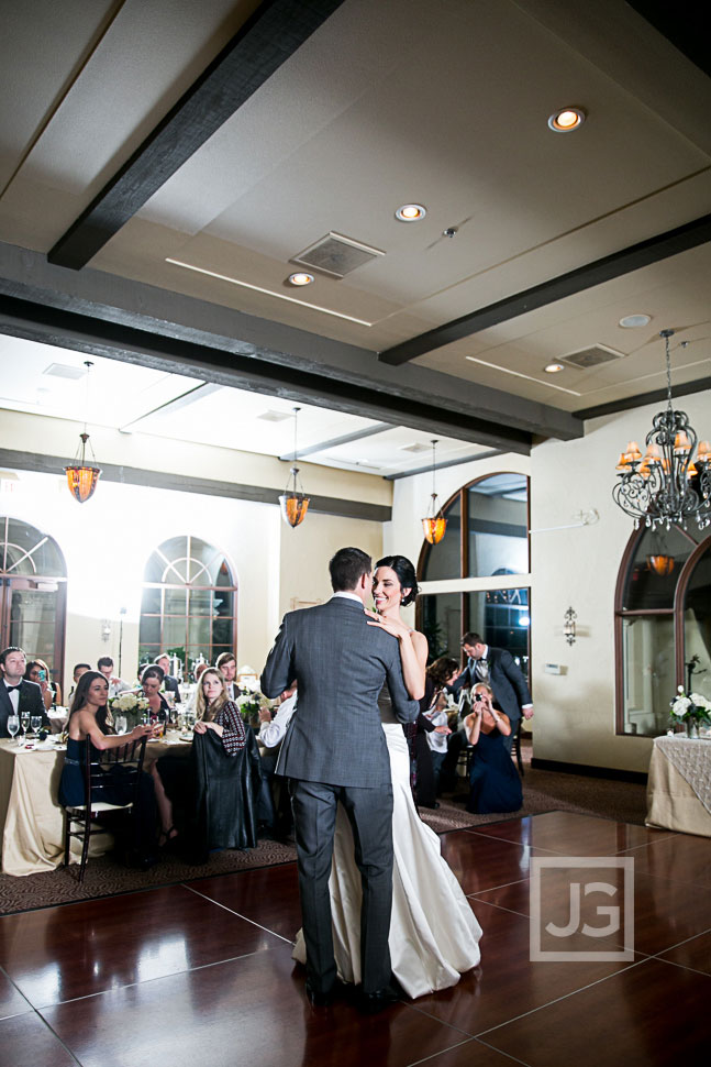 Talega Golf Club Wedding Reception First Dance