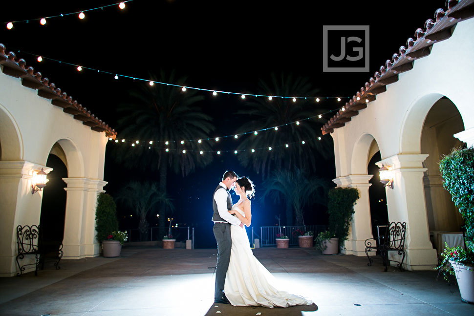 Talega Golf Club Wedding Photography at Night