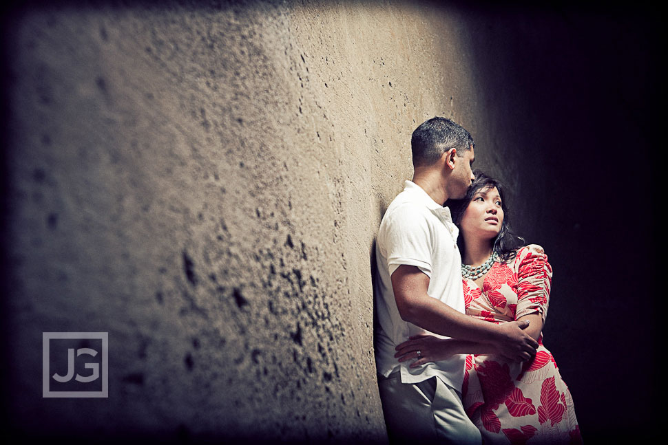 San Diego Cliffs Engagement Photos