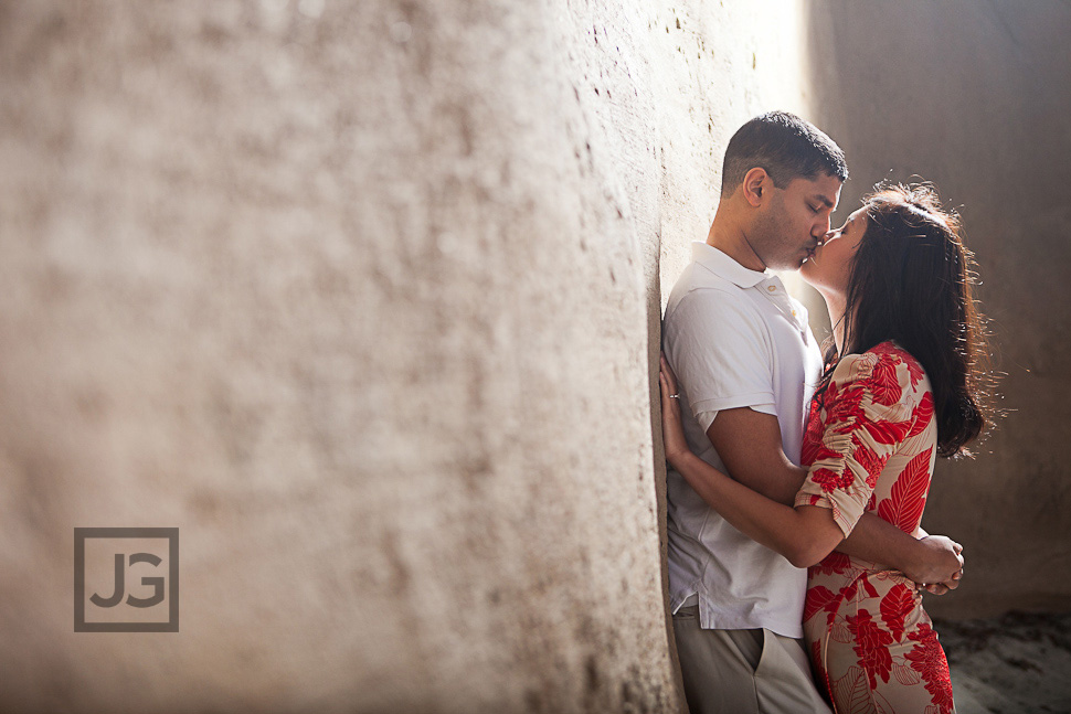 San Diego Cliffs Engagement Photos
