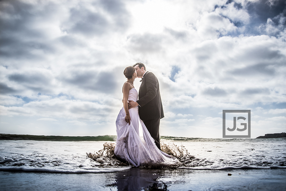 Trash the Dress Beach Photo