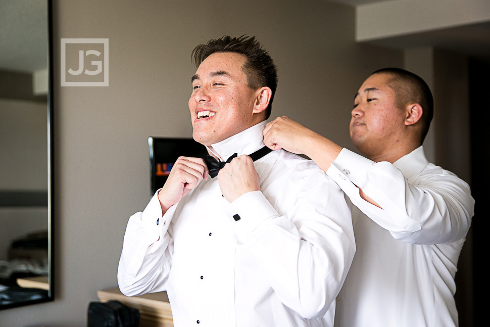Wedding Preparation at the Wyndham Irvine