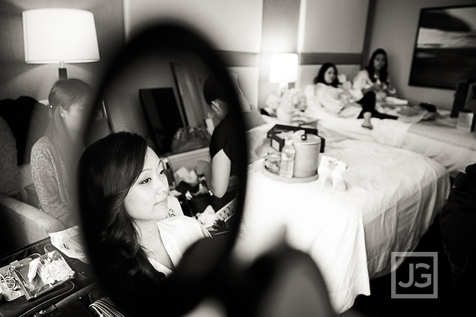 Wedding Preparation at the Wyndham Irvine