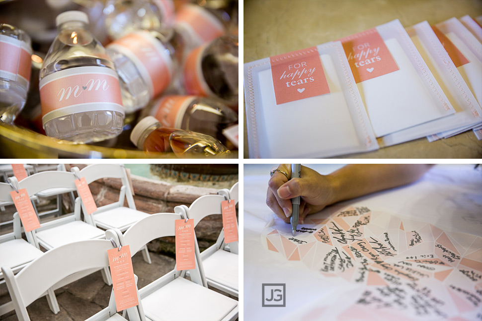 Turnip Rose Wedding Ceremony Details