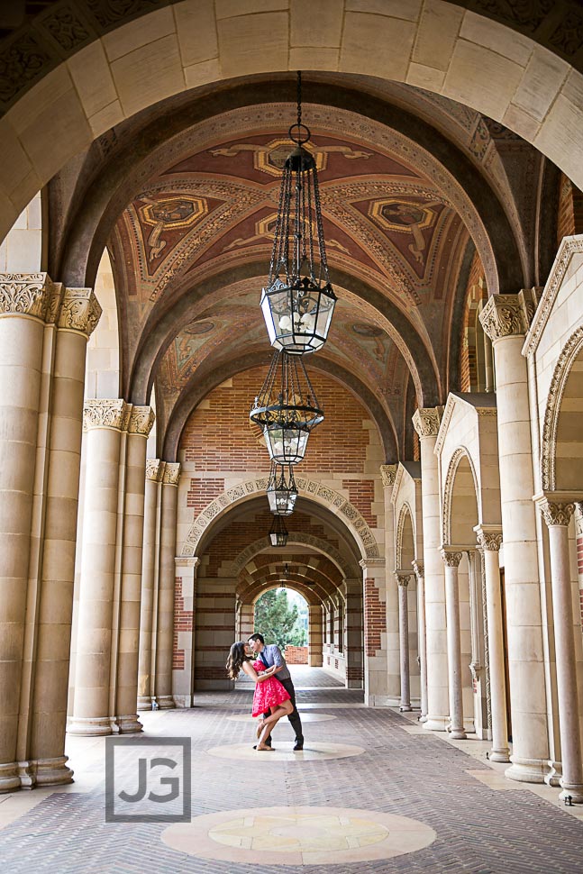 UCLA Engagement Photography Royce Hall