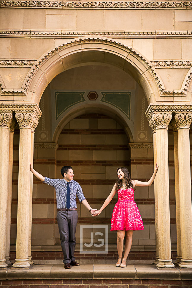 UCLA Engagement Photography Royce Hall