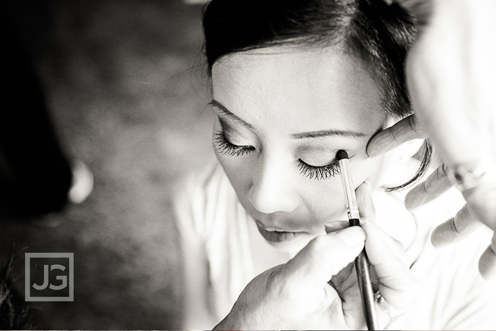 Hilton Universal City Wedding Preparation