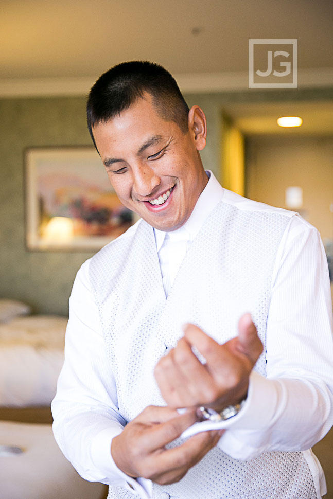 Hilton Universal City Wedding Preparation