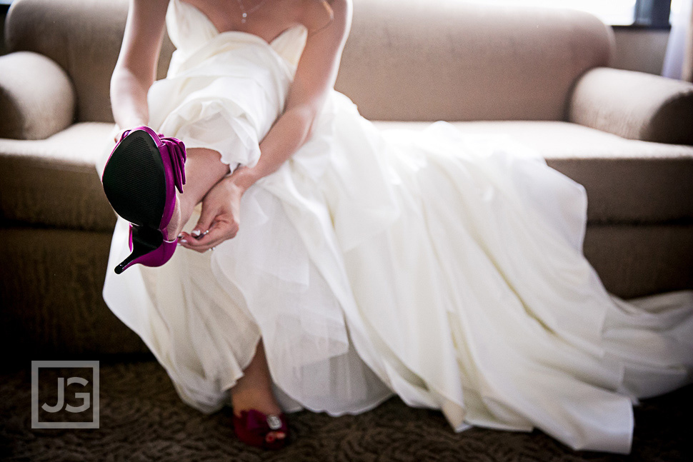 Hilton Universal City Wedding Preparation