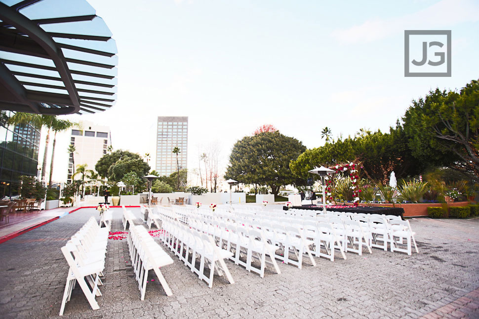 Hilton Universal City Wedding Ceremony