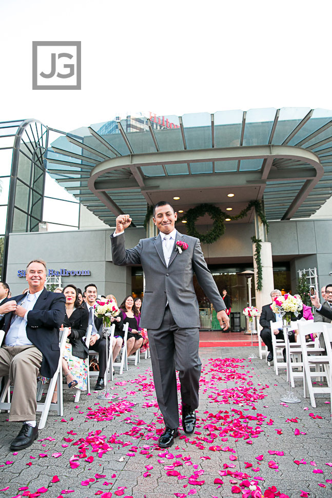 Hilton Universal City Wedding Ceremony